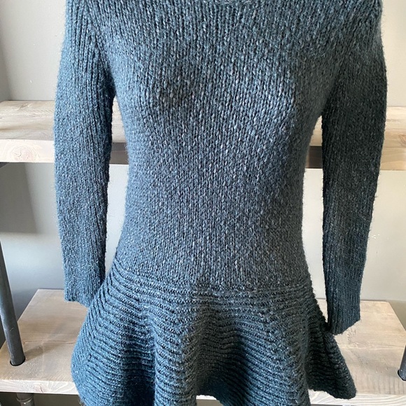 NWT Derek Lam 10 Crosby Peplum Sweater Size P - Picture 5 of 14